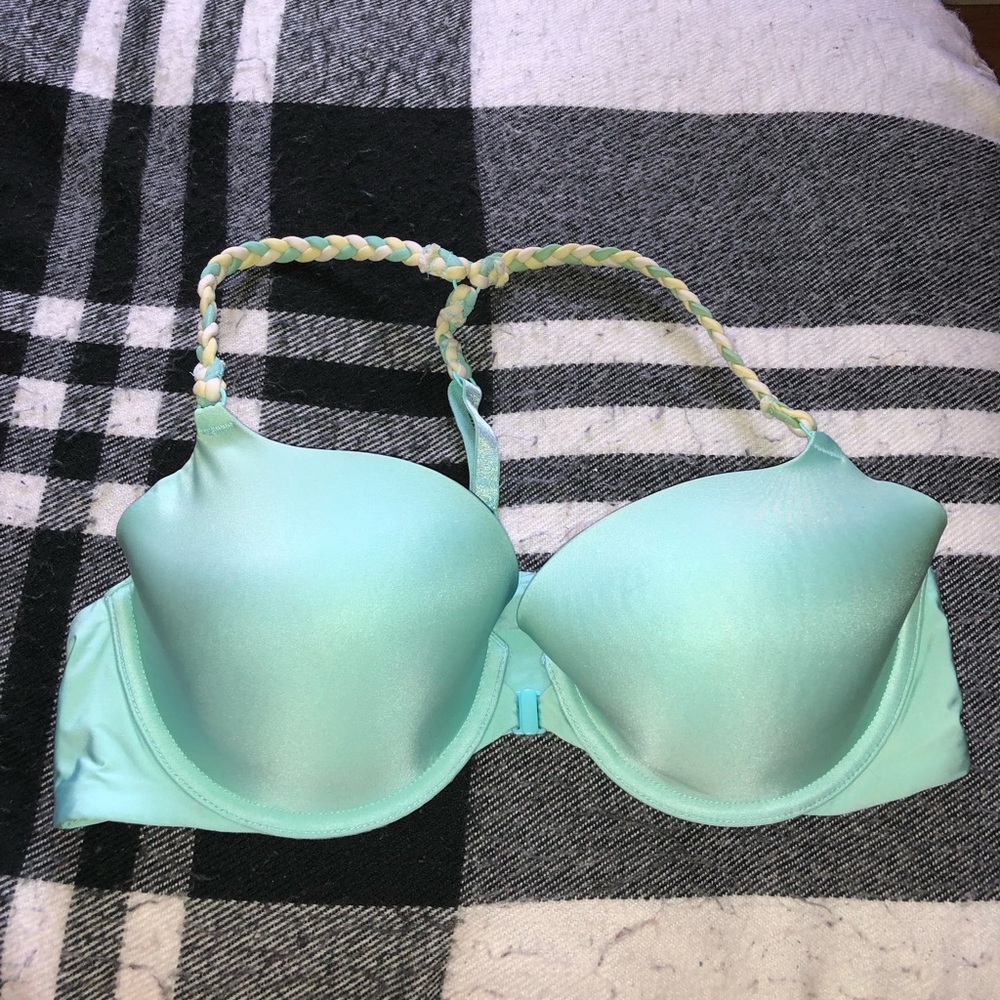 Demin raceback bra by Victoria’s Secret